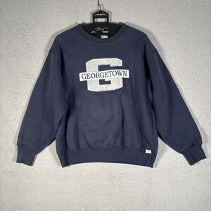 Vintage Crable Sportswear Size M Made In USA Georgetown Crew Neck Sweater Unisex